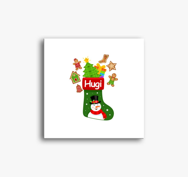 Hugi zokni slika na platnu