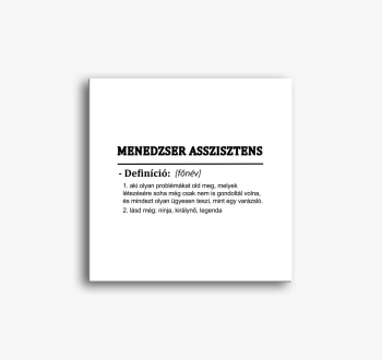 menedzser assisztens slika na platnu