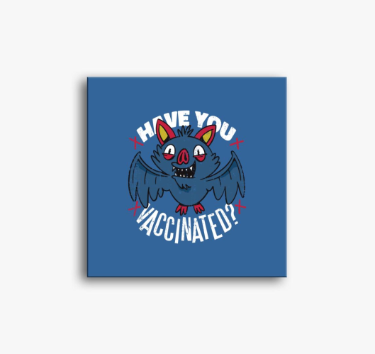 Cuki slika na platnu