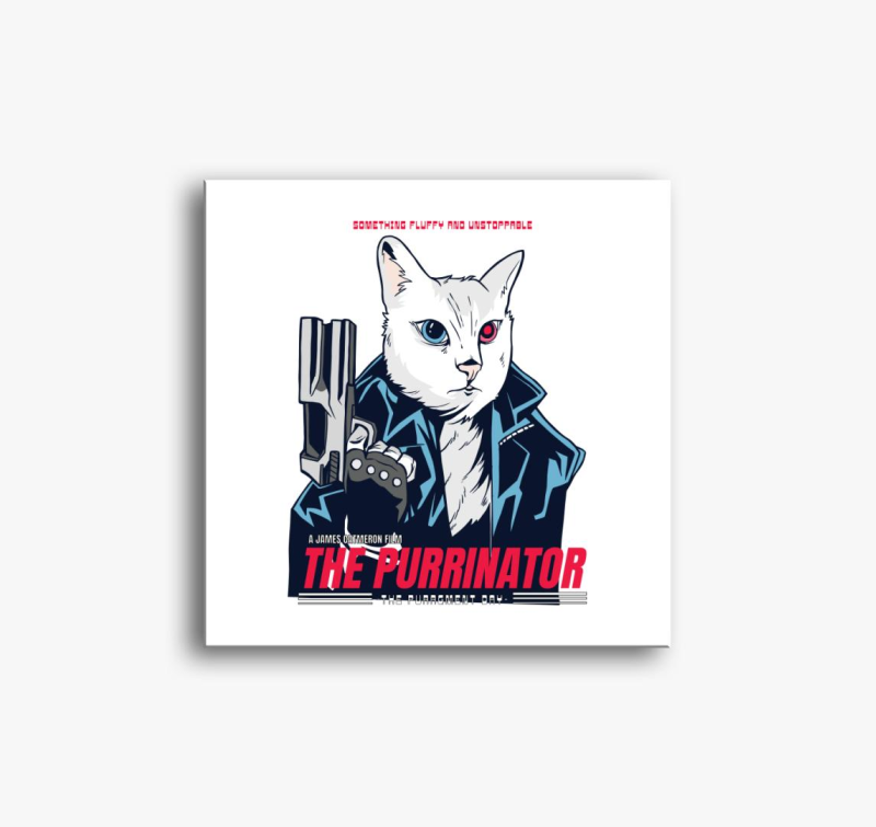 The Purrmimator slika na platnu