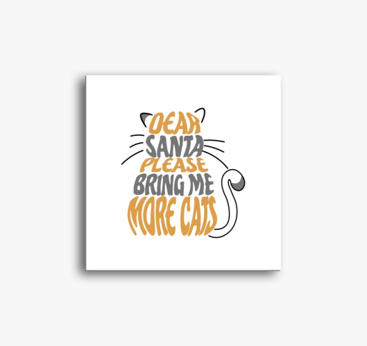 Meowmi slika na platnu