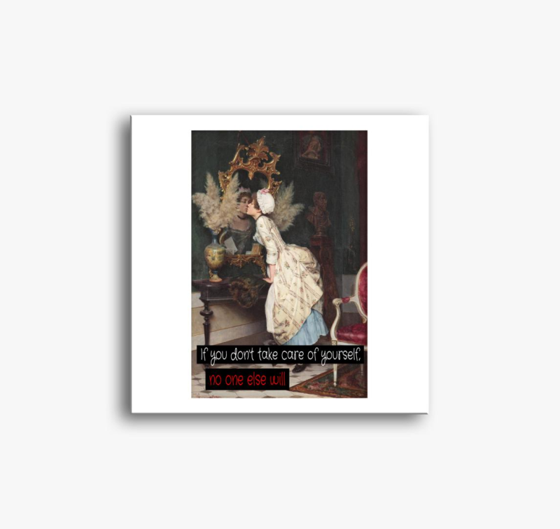 Take care of yourself slika na platnu
