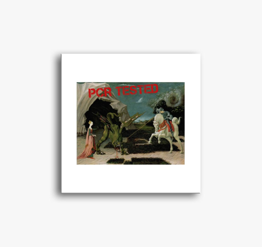 PCR tested slika na platnu