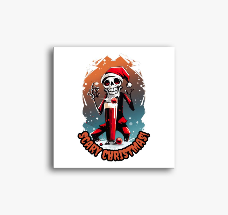 rdeča slika na platnu