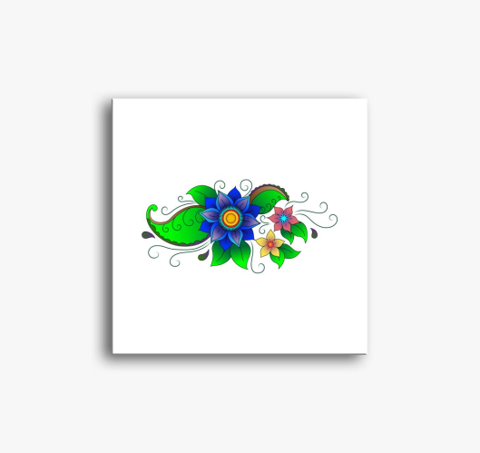 Indiai slika na platnu