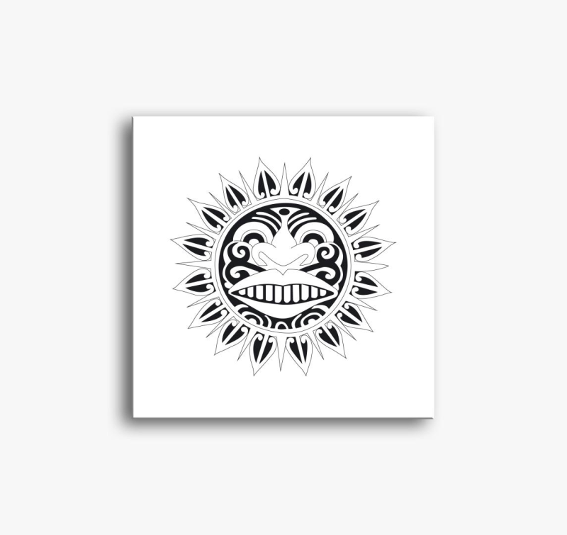 Maori nap slika na platnu