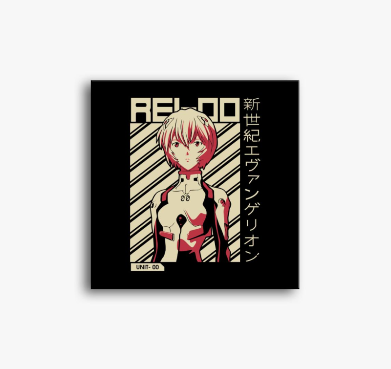 Neon Genesis Evangelion - Rei slika na platnu