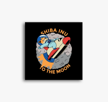 Shiba inut holdra slika na platnu