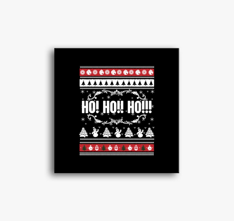 Ho ho ho slika na platnu