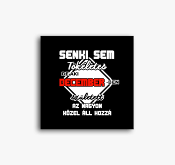 Senki sem de aki decemberben slika na platnu