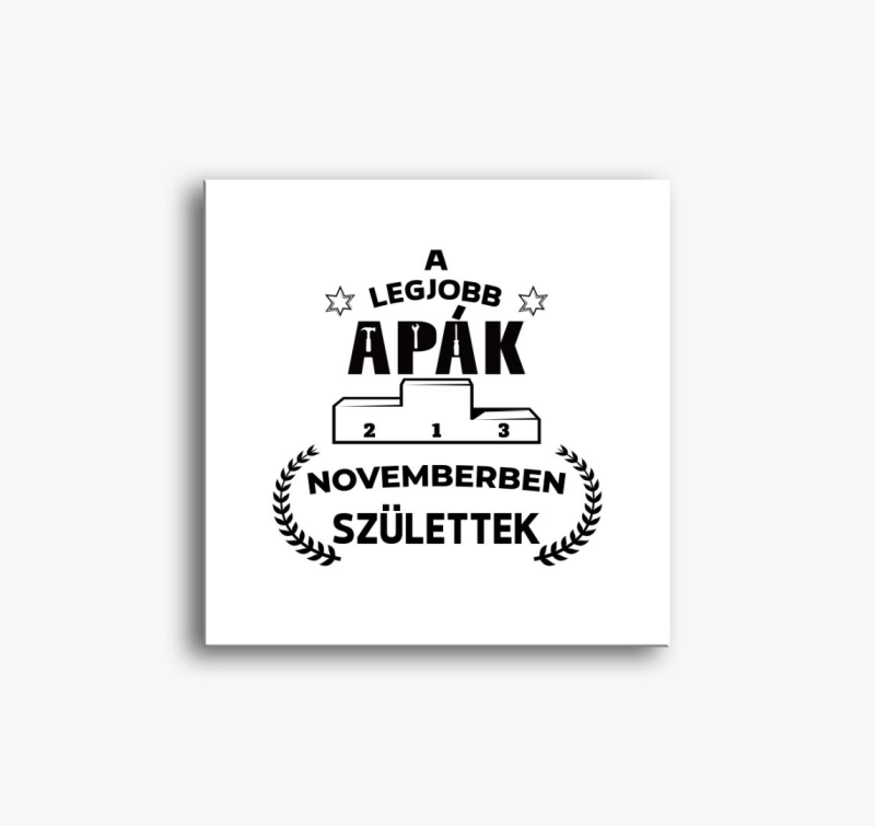 legjobb novemberben slika na platnu