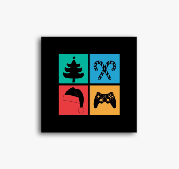 Gamer slika na platnu