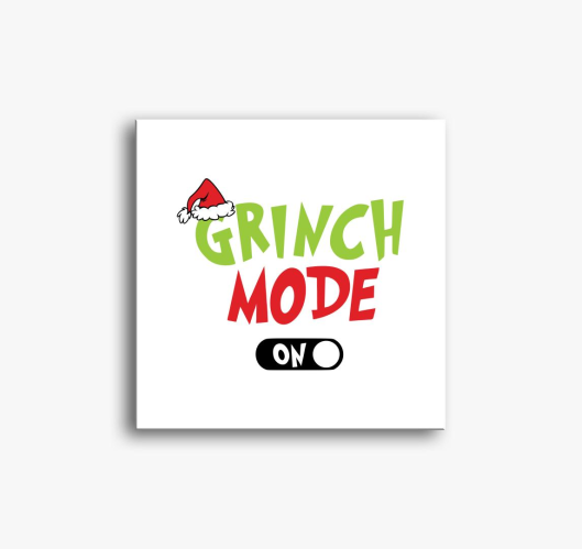 Grinch mode slika na platnu