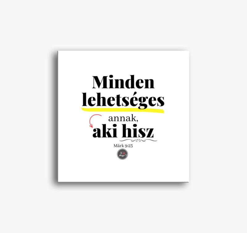 Vsak annak, aki hisz slika na platnu