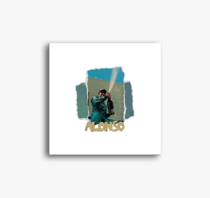 Alonso I. slika na platnu