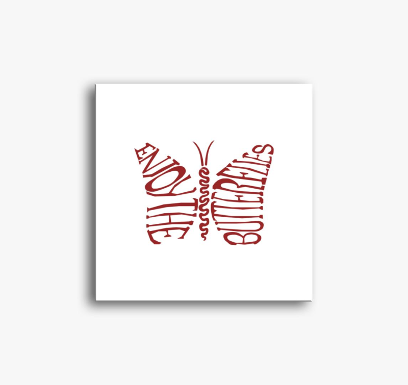 Enjoy the butterflies 2.0 slika na platnu