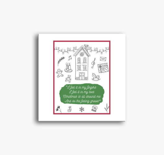 Christmas is all around slika ...