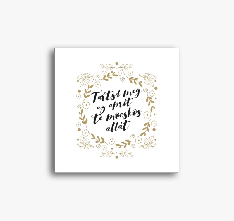 Tartsd meg te mocskos slika na platnu