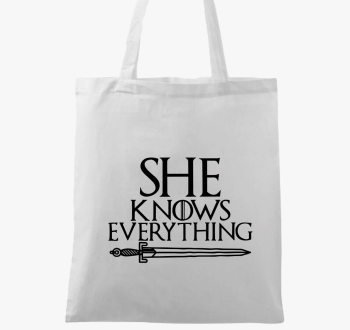 She Knows everything