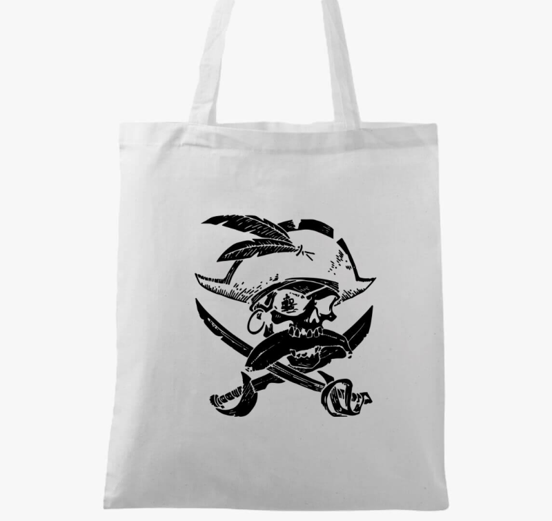 Pirate skull silhouette