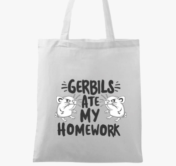 Gerbils ate homework