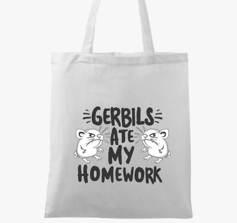 Gerbils ate homework