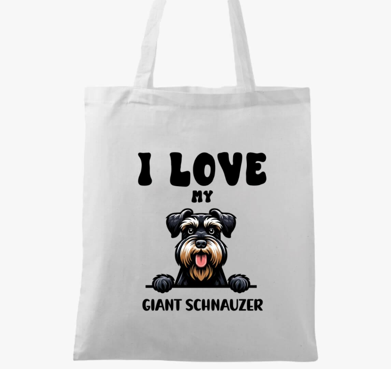 I love my giant schnauzer