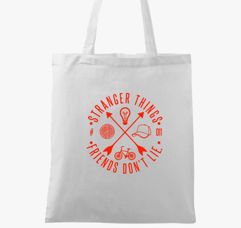 Stranger Things Friends don't lie art