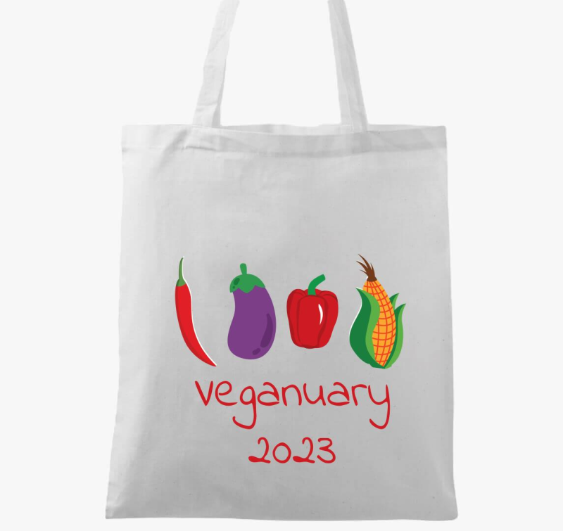 Veganuary 2023 rdeča feliratos