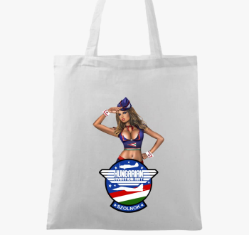 Hungarian Aviation Art Patch Girl