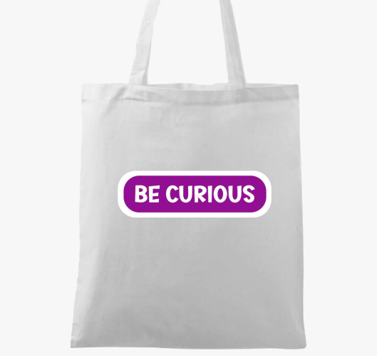 Be curious vijolična