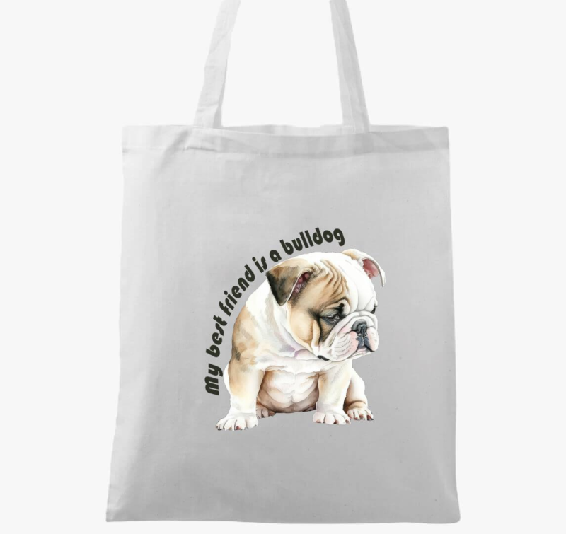 My best friend is bulldog