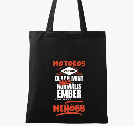 Motoros sem olyan kot ember