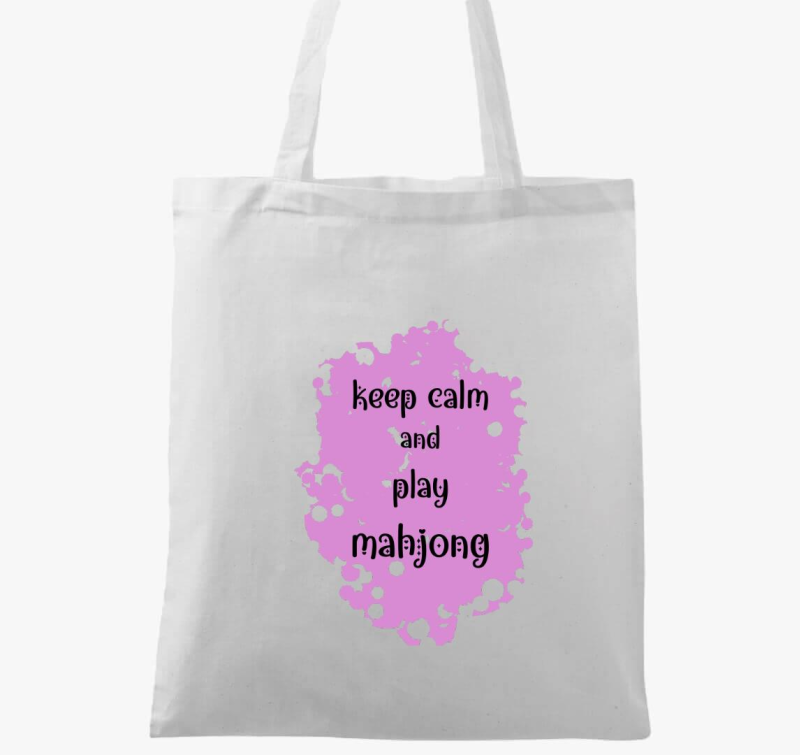 keep calm mahjong pink