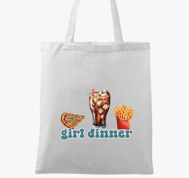 girl dinner fastfood