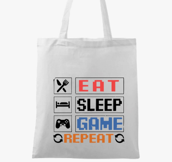 Eat sleep game repea