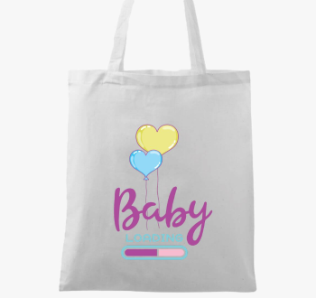 baby loading vijolična