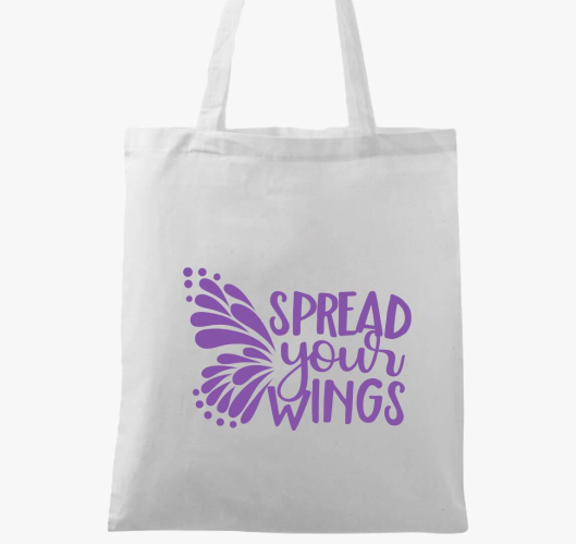 Spread wings vijolična