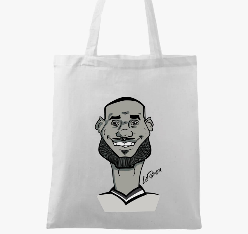 LeBron caricature