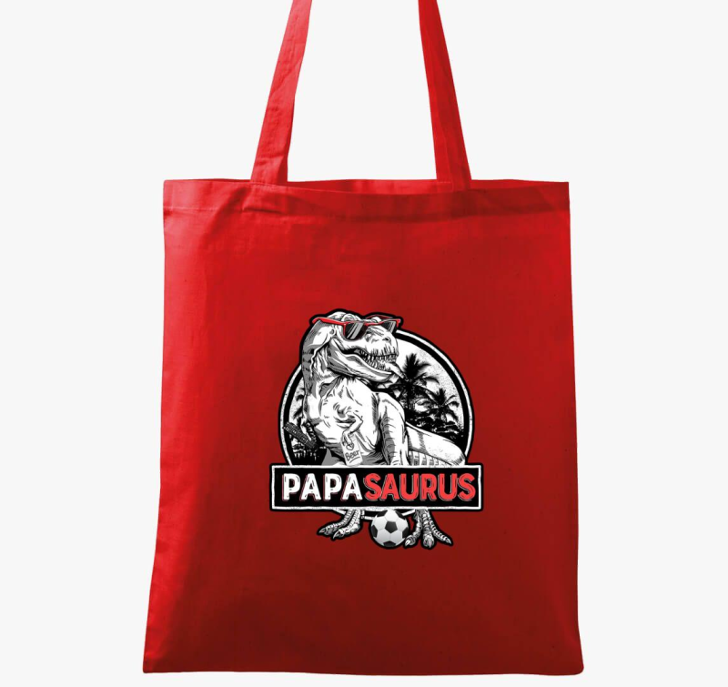 Papa saurus - bombažna vrečka za vse zaščitniške očete