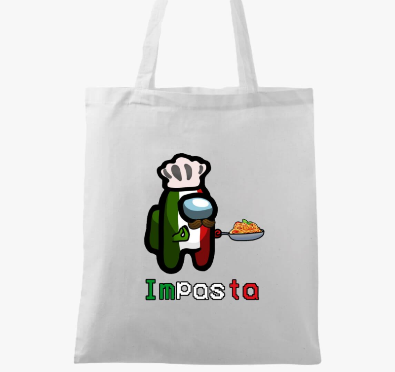 Among us Impasta - nakupovalna vrečka za vse ljubitelje igre Among Us in testenin