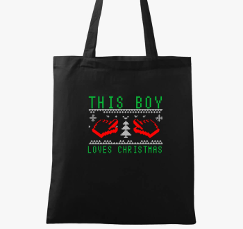 This boy love Christmas