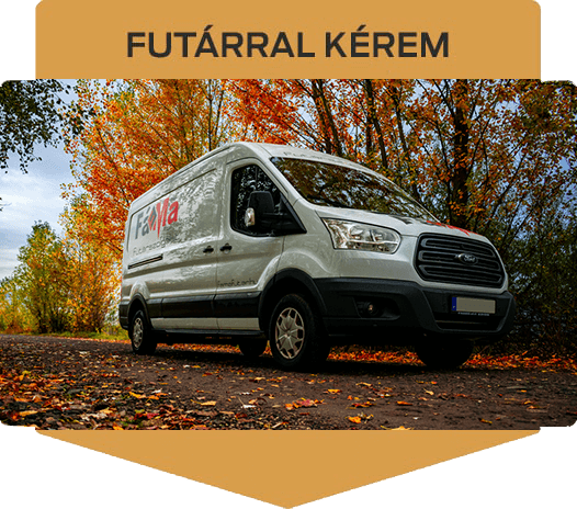 Futárral kérem
